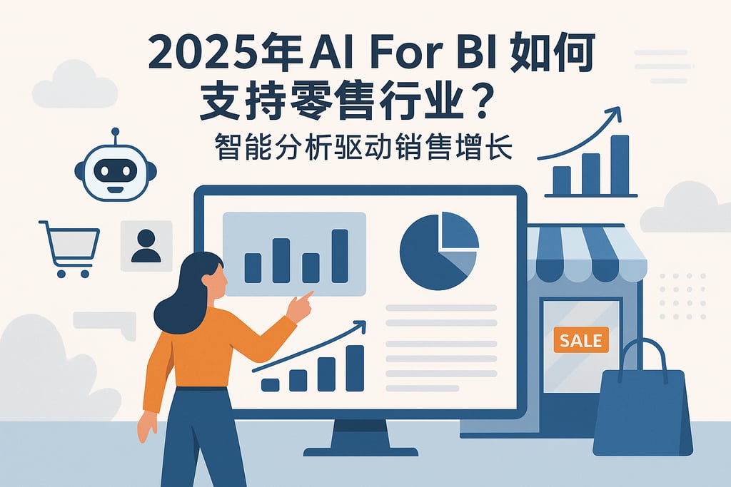 2025年AI For BI如何支持零售行业？智能分析驱动销售增长